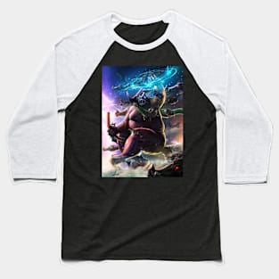 Fat witch of the darkended Forrest and her twilight dragons Baseball T-Shirt